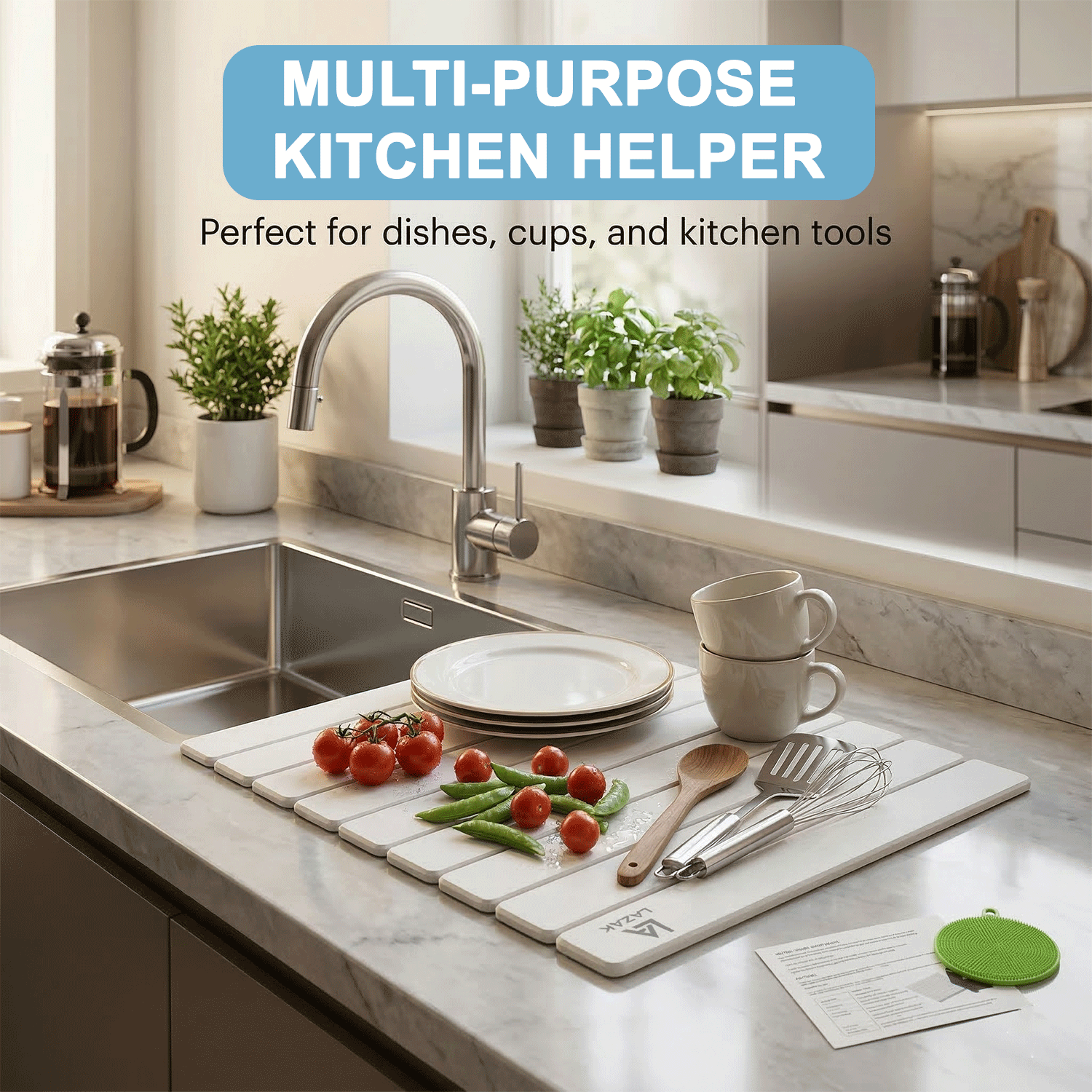 Bright modern kitchen - LAZAK Kitchen and Home Essentials